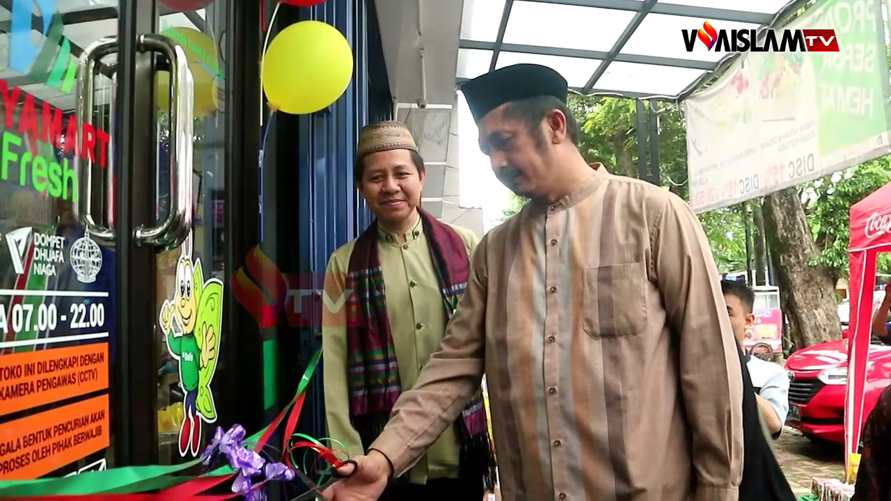 [VIDEO] Wahdah Islamiyah Luncurkan Daya Mart Fresh, Keuntungan untuk Kegiatan Dakwah